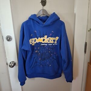 Spider Worldwide X Young Thug Sp5der Graphic Soft Men's Hoodie_2